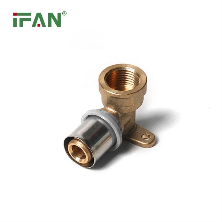 IFAN Free Sample Female Elbow With Seated PEX Press Fitting