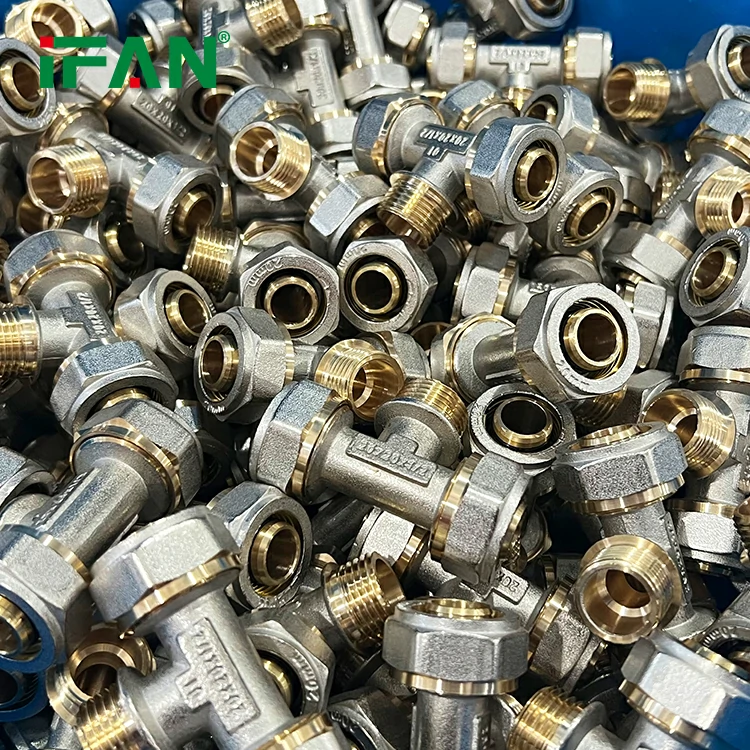 Messing-PEX-Fitting ist korrosions- und rostbeständig