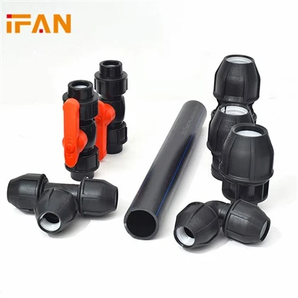 Hitzebeständige HDPE-Rohrverschraubungen
